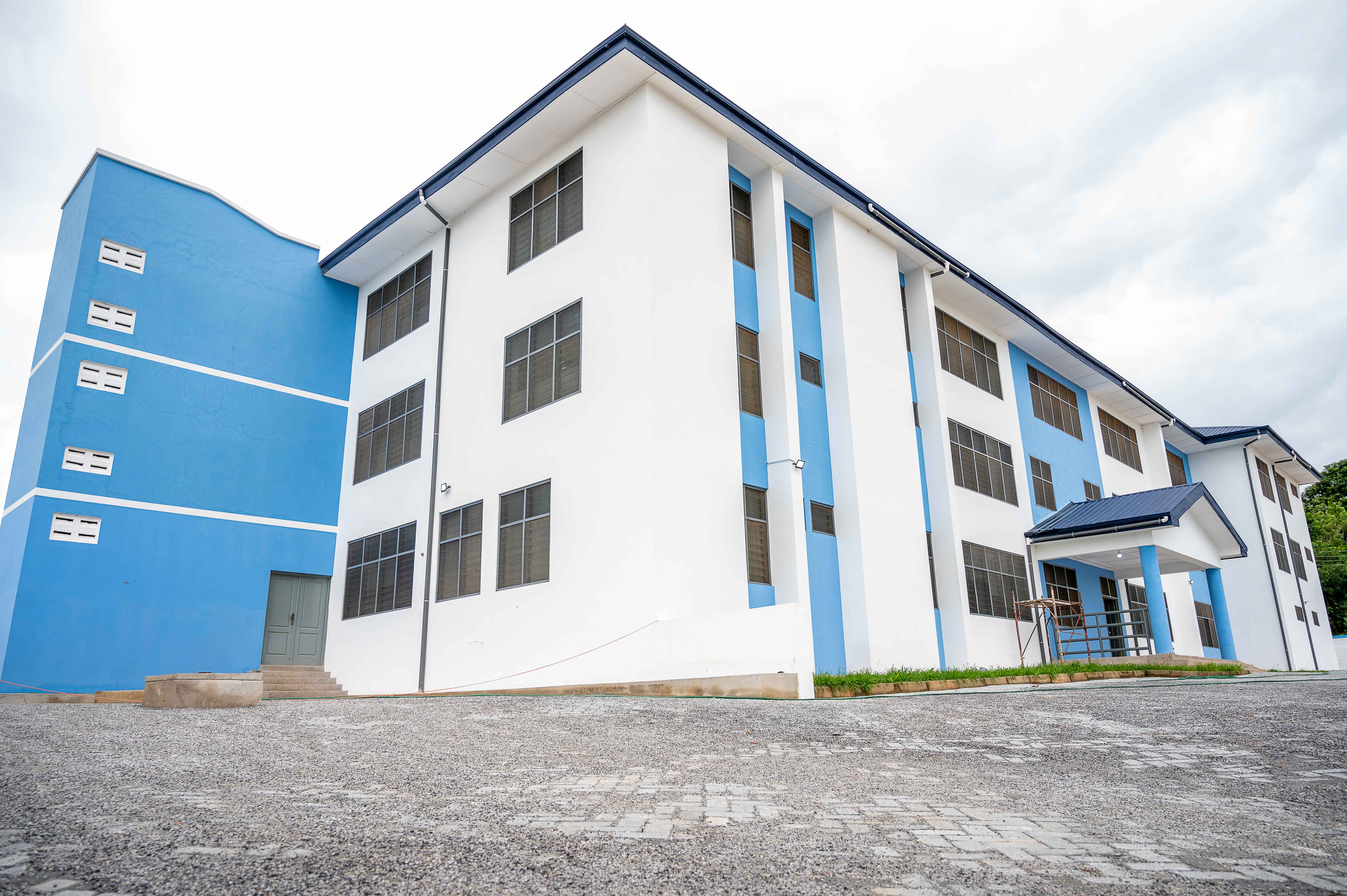 3-STOREY 600-BED CAPACITY GIRLS DORMITORY BLOCK AT SEFWI WIAWSO SENIOR HIGH SCHOOL